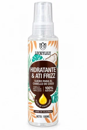 Serum Anti-Frizz Hidratante LUCKYLILY Coco 100ml